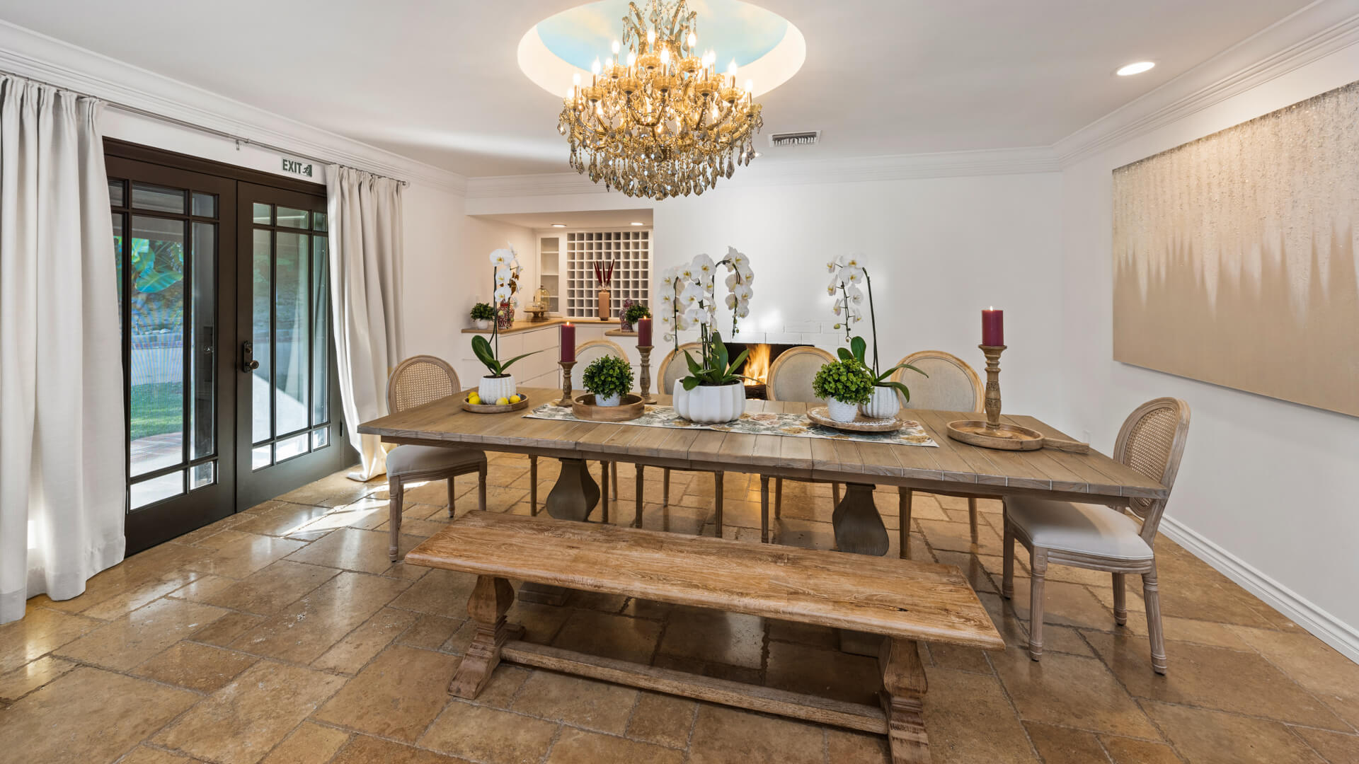Quiet residential setting for alcohol rehab at the Encino home